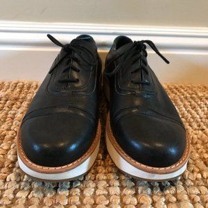 Camper Nepomuk Black Leather Lace Up Shoes